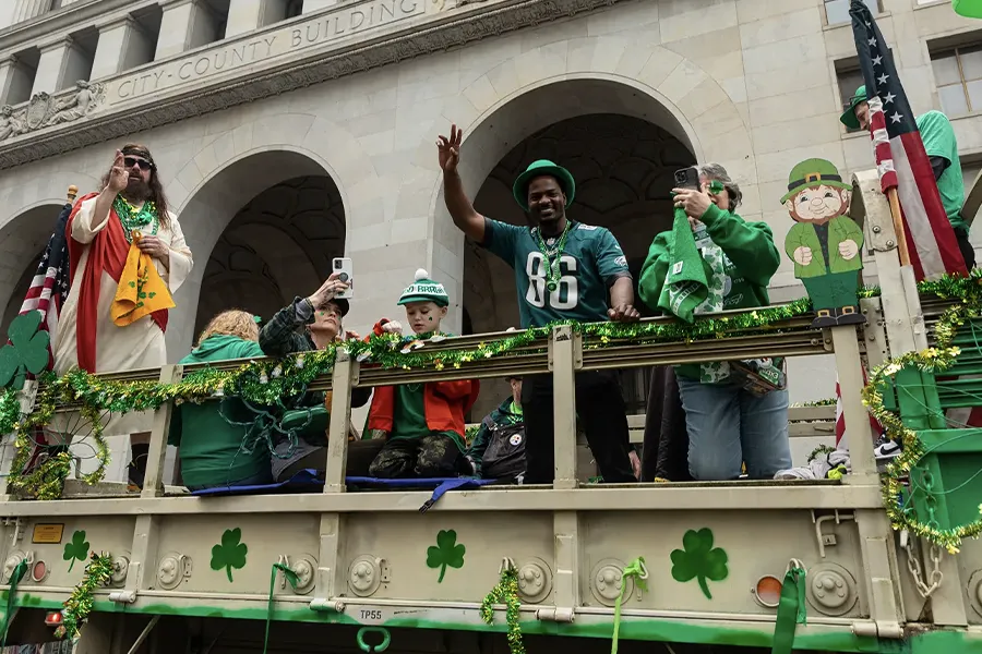 2025 Saint Patricks Day Parade Float